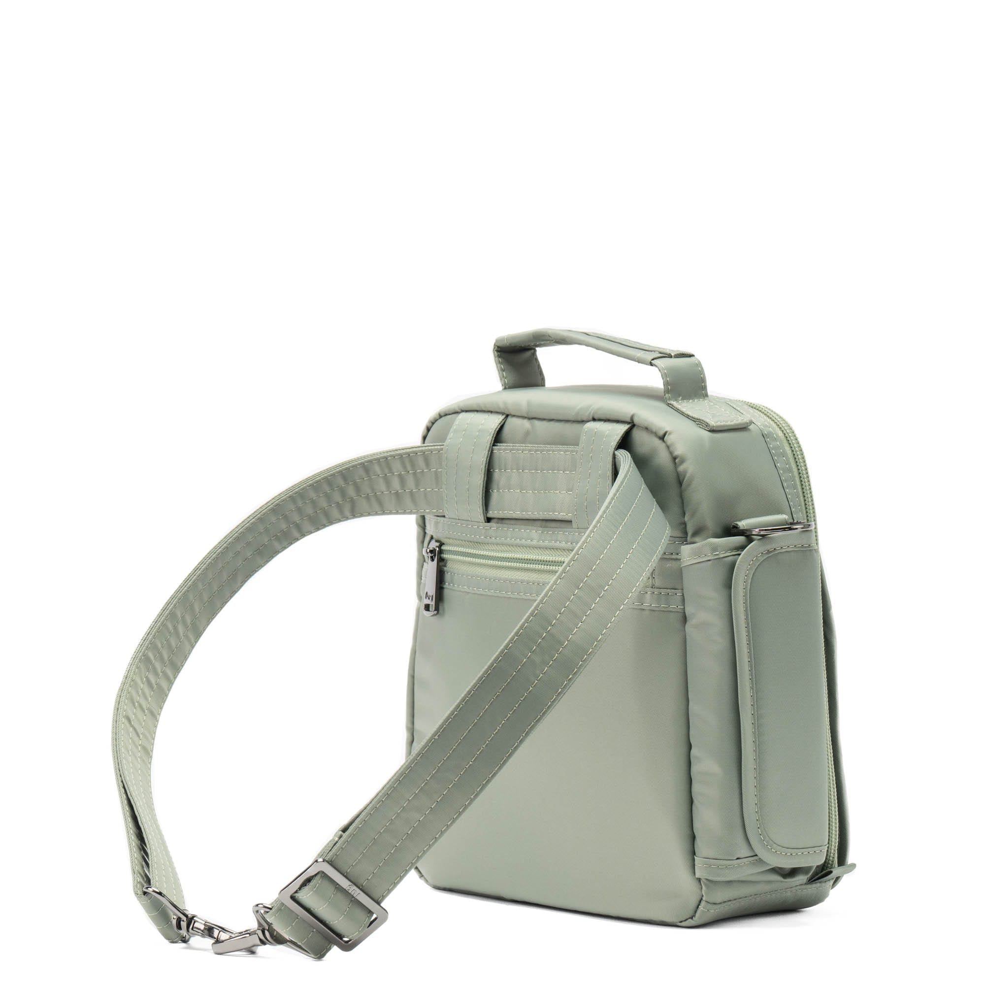 Flapper SE Convertible Crossbody Bag - SAGE - FlapperSE_Sage_05
